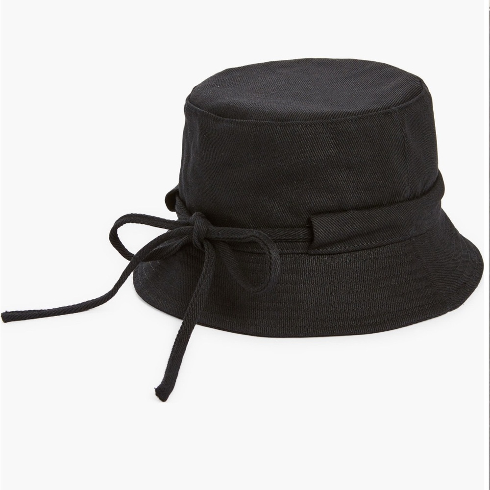 JACQUEMUS Le bob Gadjo Black bucket hat 56 - Picture 2 of 3